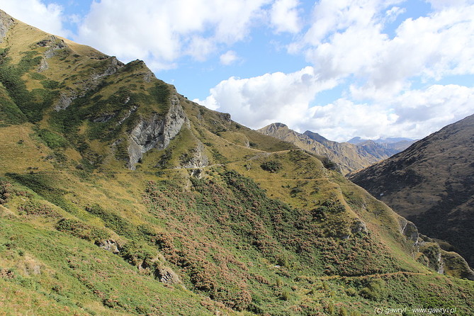 New Zealand - bike trip towards Moke Lake
