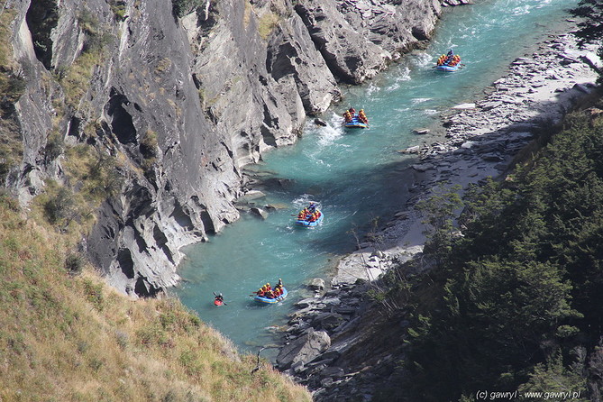 New Zealand - bike trip towards Moke Lake