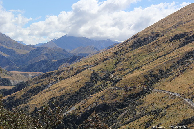 New Zealand - bike trip towards Moke Lake