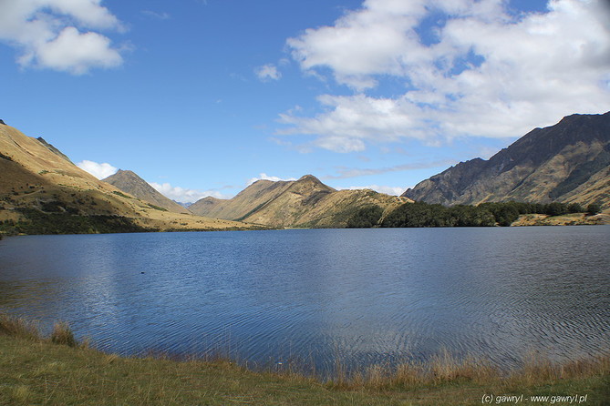 New Zealand - bike trip, Moke Lake