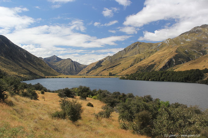 New Zealand - bike trip, Moke Lake